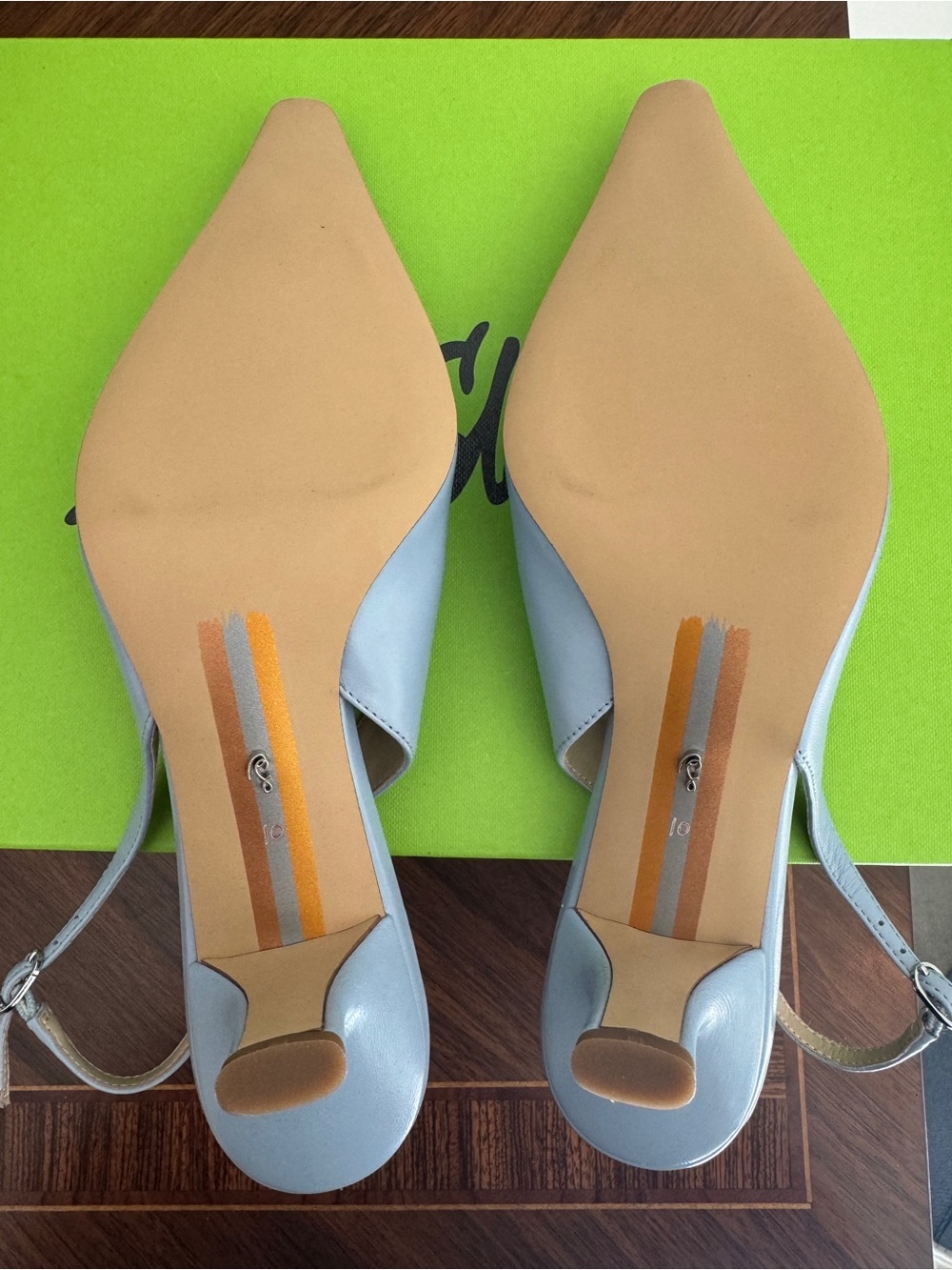 NEW Sam Edelman Bianca Leather Slingback - Picture 3 of 4